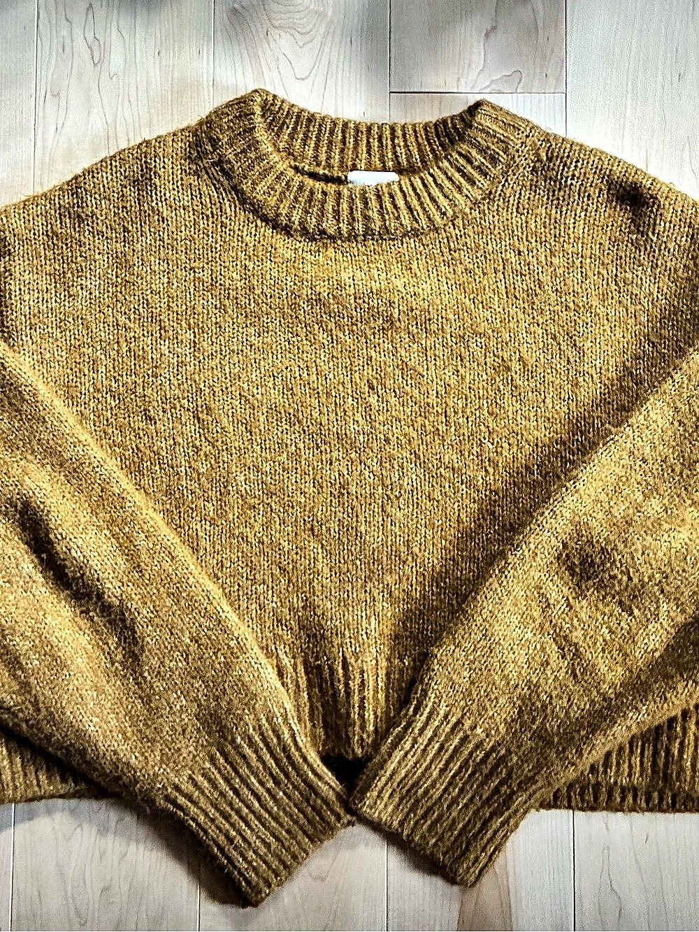 H&M Brown Crew Neck Sweater XL
